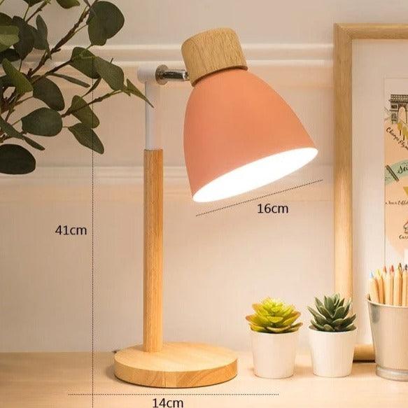 Nordic Bordslampa | Trä, Järn | Veska ROSA