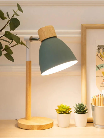 Nordic Bordslampa | Trä, Järn | Veska