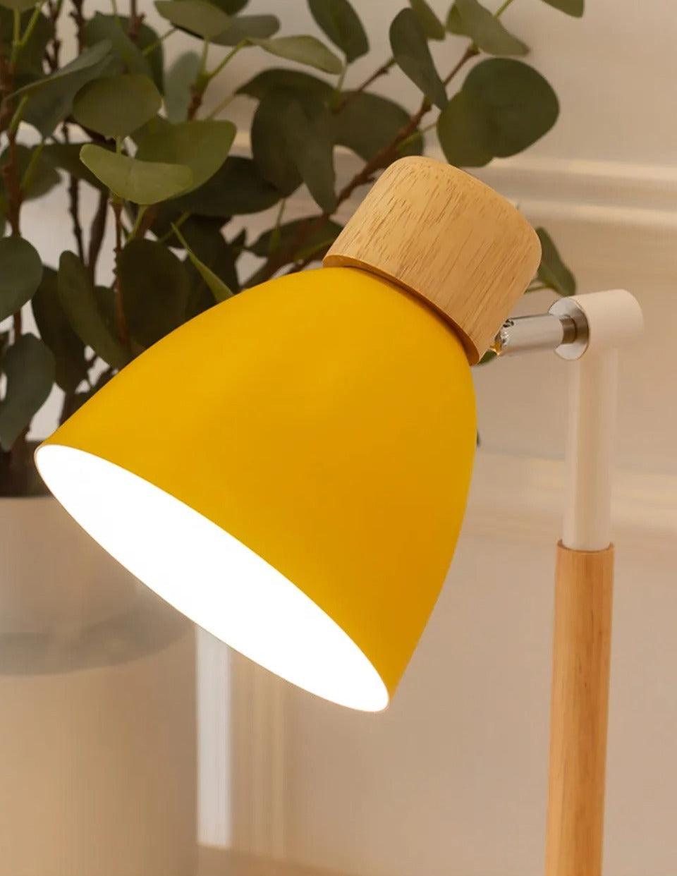 Nordic Bordslampa | Trä, Järn | Veska