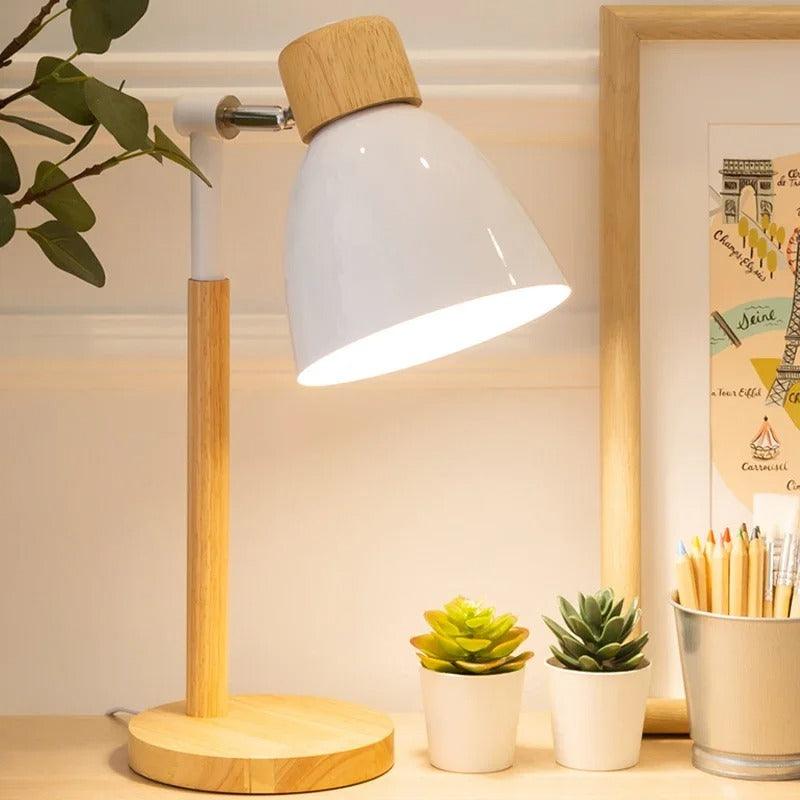 Nordic Bordslampa | Trä, Järn | Veska