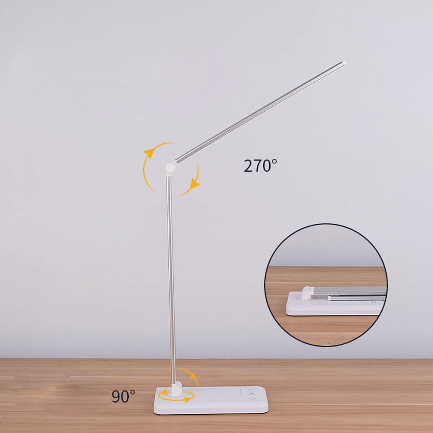 Nordic Creative Fällbar Touch Dimbar LED Skrivbordslampa | Veska