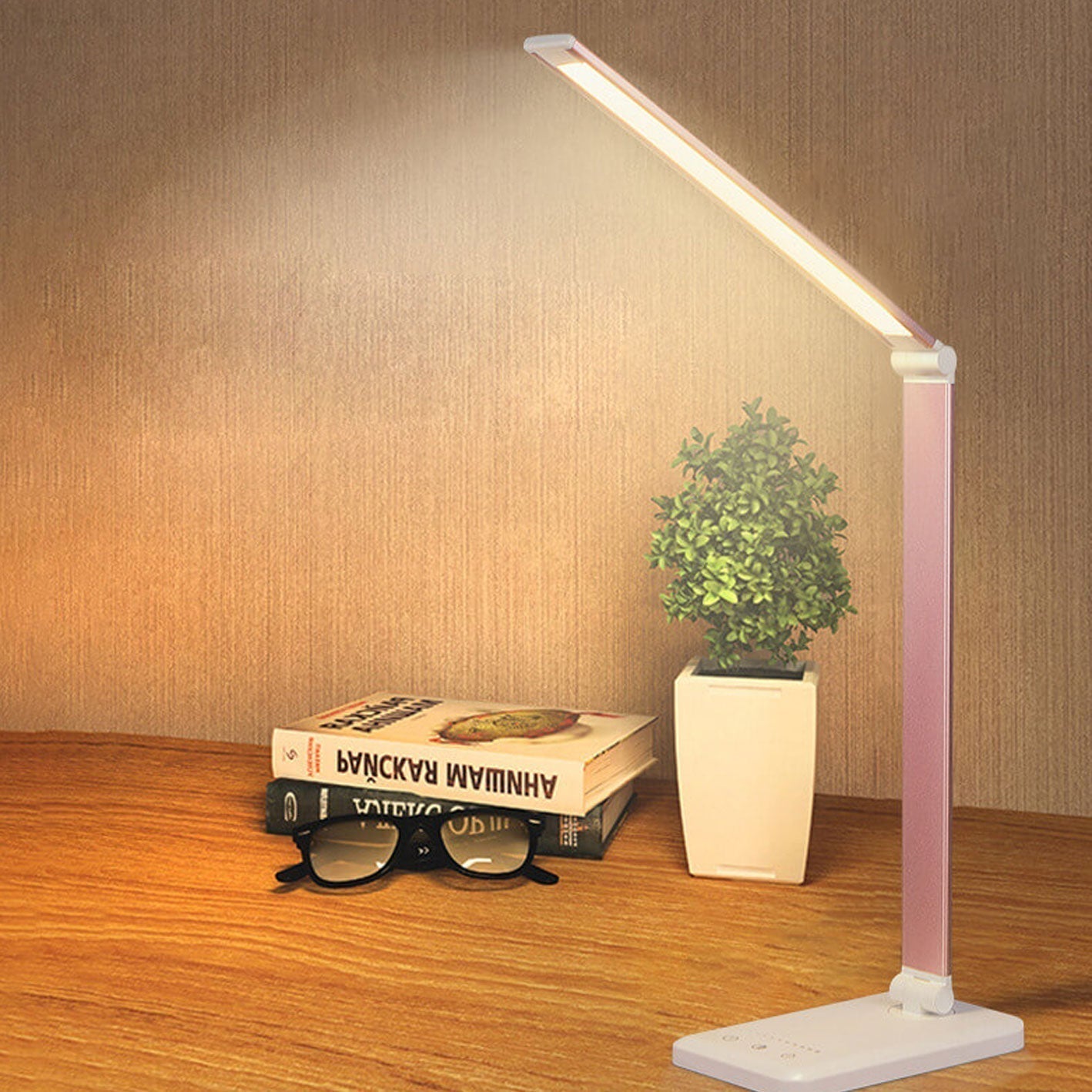 Nordic Creative Fällbar Touch Dimbar LED Skrivbordslampa | Veska