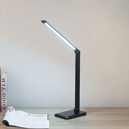 Nordic Creative Fällbar Touch Dimbar LED Skrivbordslampa | Veska Svart