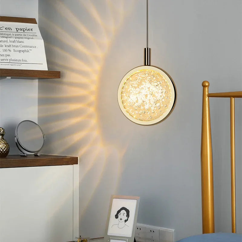 Nordic Crystal Halo Pendel Ljuskälla | Veska