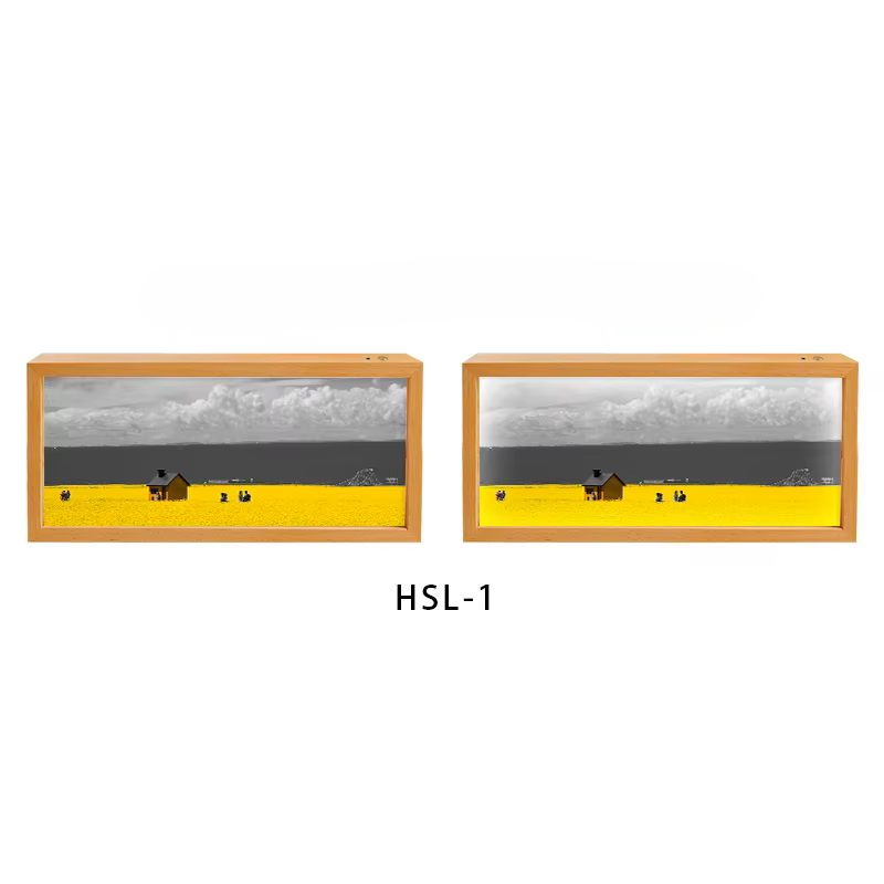 Nordic Healing Bakgrundsbelyst Landskapskonst Ram Låda Ljus | Veska CT-HSL-1