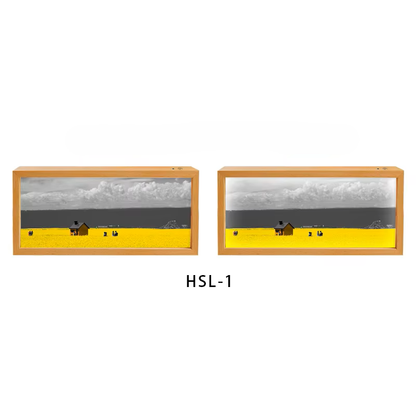 Nordic Healing Bakgrundsbelyst Landskapskonst Ram Låda Ljus | Veska CT-HSL-1