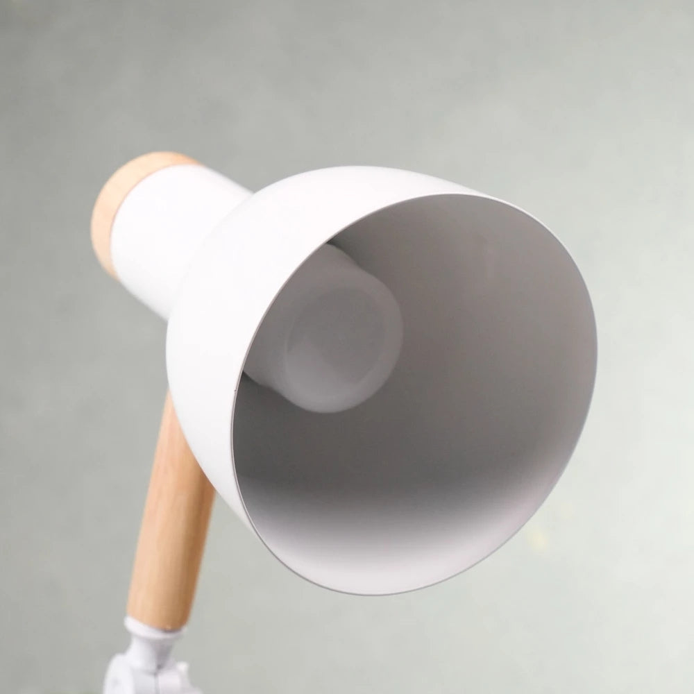 Nordic Iron Wood LED Bordslampa | Veska
