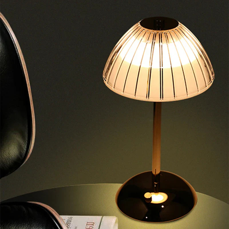 Nordic LED bordslampa – Dimbar, Modern design för vardagsrum & sovrum | Veska