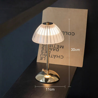 Nordic LED bordslampa – Dimbar, Modern design för vardagsrum & sovrum | Veska