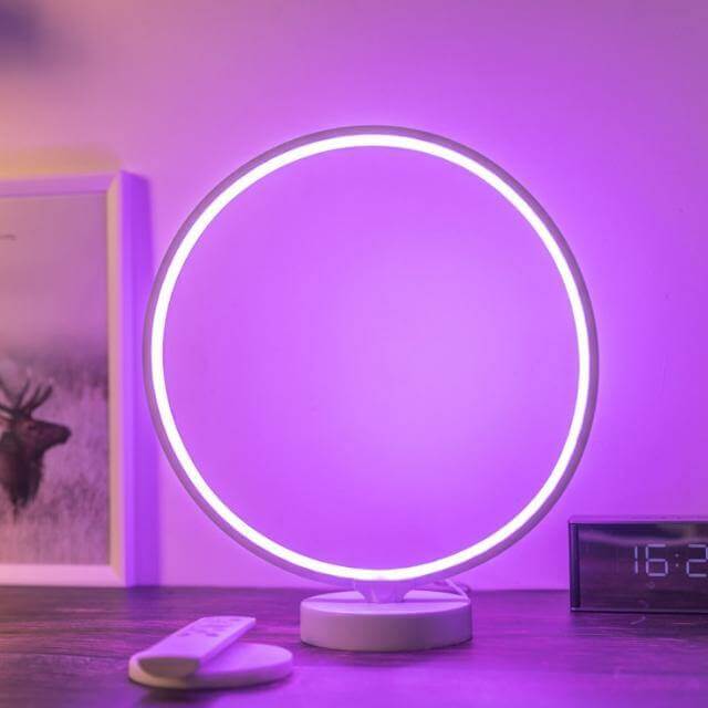 Nordic Mood Led Cirkel Bordslampa | Veska