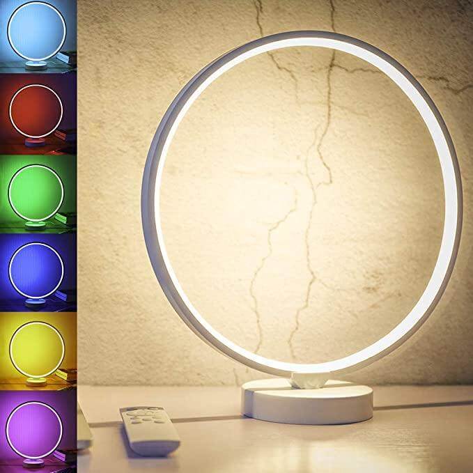 Nordic Mood Led Cirkel Bordslampa | Veska
