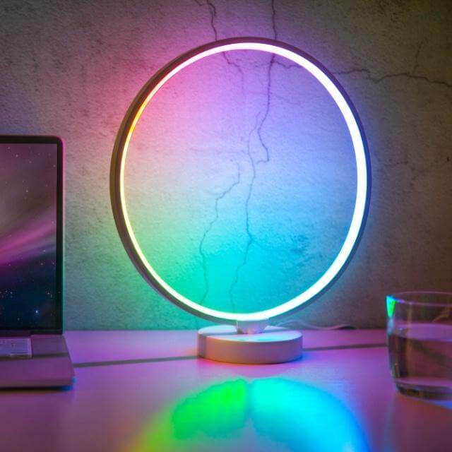 Nordic Mood Led Cirkel Bordslampa | Veska
