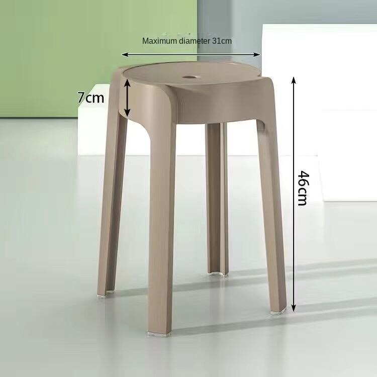 Nordic Nest Stapelbara Matstolar | Veska brun