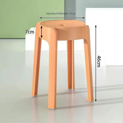 Nordic Nest Stapelbara Matstolar | Veska orange