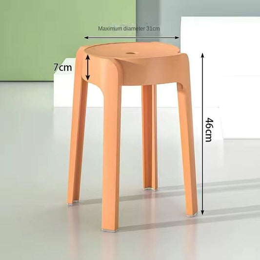 Nordic Nest Stapelbara Matstolar | Veska orange