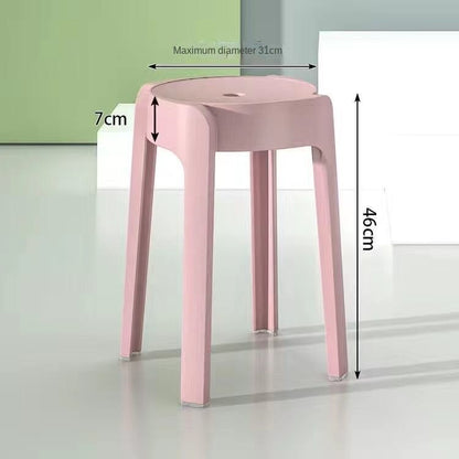 Nordic Nest Stapelbara Matstolar | Veska rosa