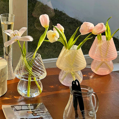 Nordic Randig Glasvas | Veska