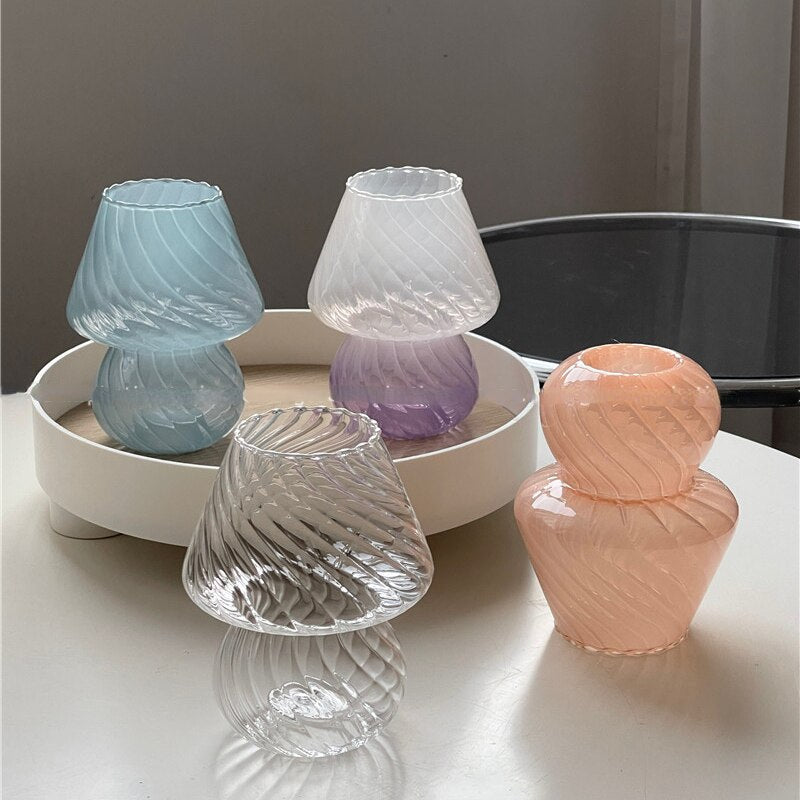 Nordic Randig Glasvas | Veska