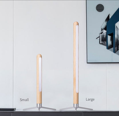 Nordic Sky Minimalist Träskrivbordslampa | Veska