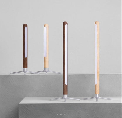 Nordic Sky Minimalist Träskrivbordslampa | Veska