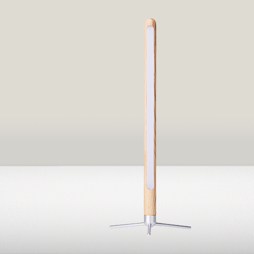 Nordic Sky Minimalist Träskrivbordslampa | Veska stor asklampa