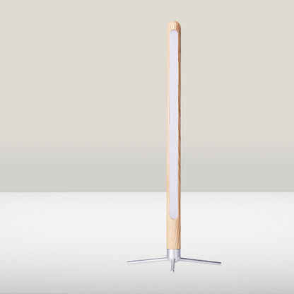 Nordic Sky Minimalist Träskrivbordslampa | Veska stor asklampa