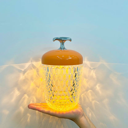 Nordisk Elegant Atmosfär Kristall Bordslampa | Veska