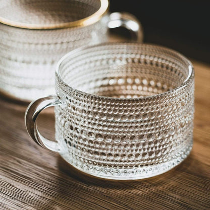 Nordisk Elegant Glas Koppar | Veska Prickig