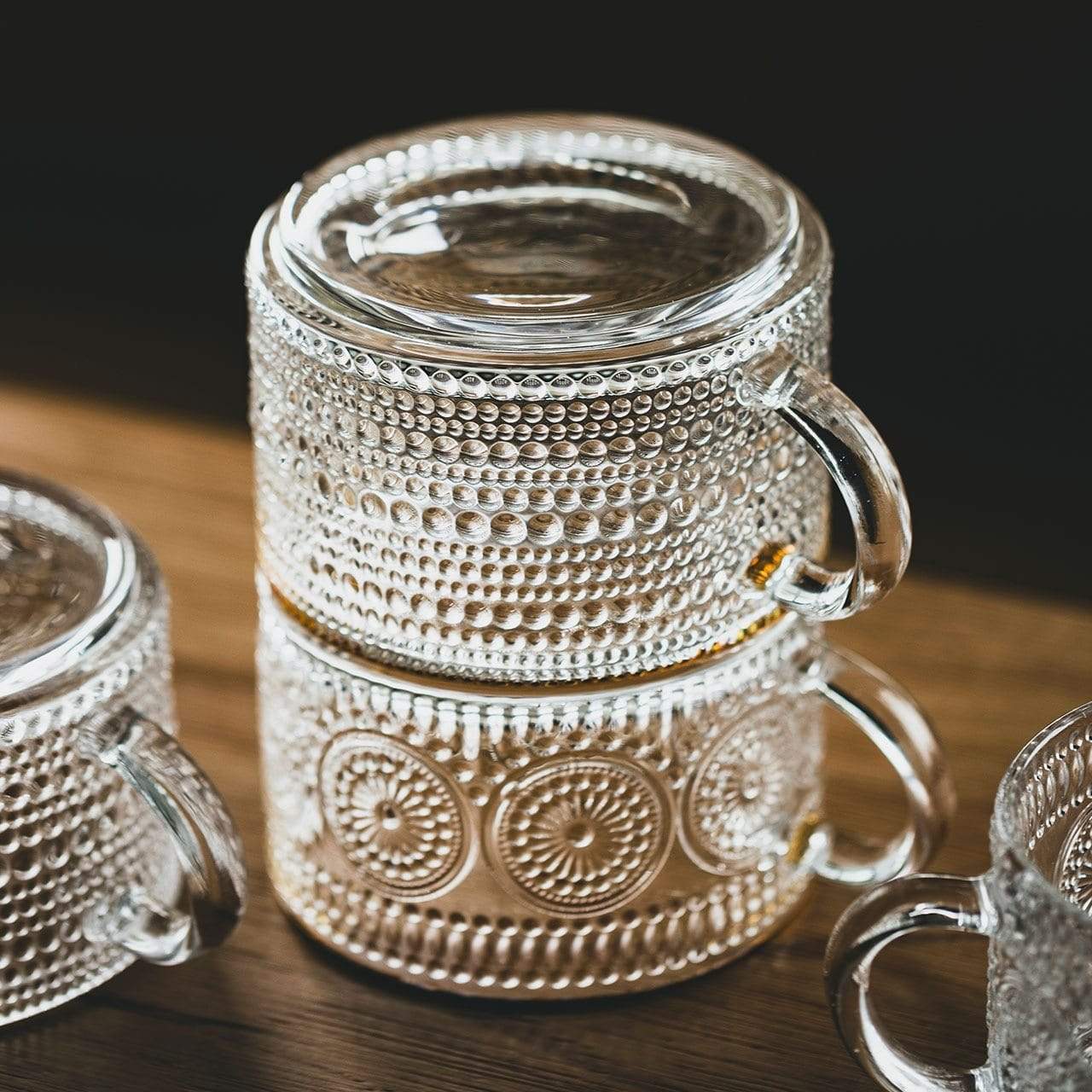 Nordisk Elegant Glas Koppar | Veska