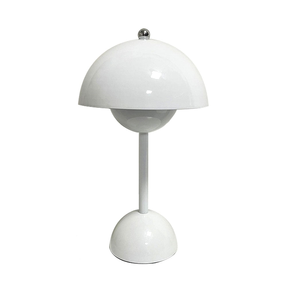 Nordisk färgglad bordslampa | Veska Vit