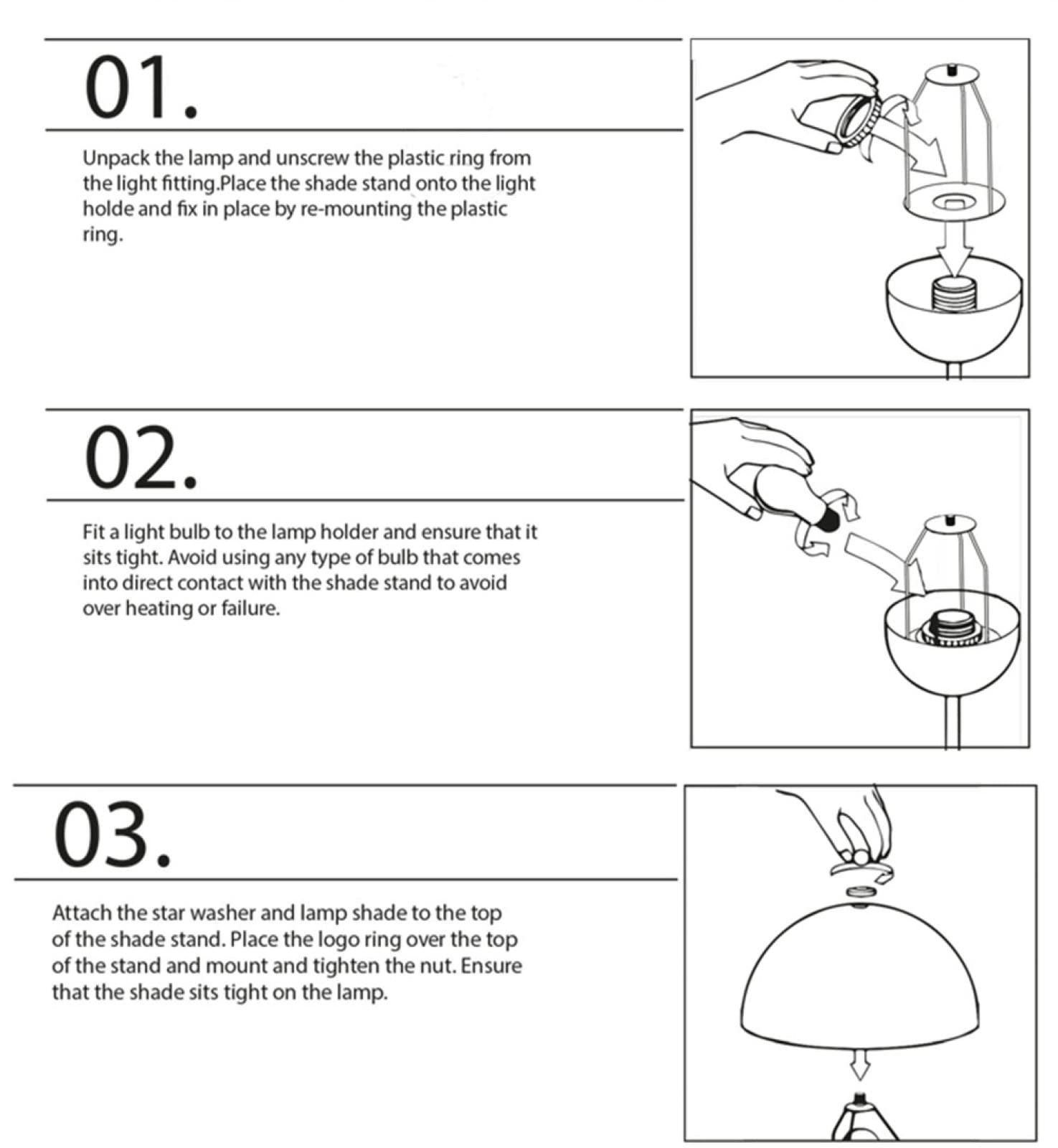 Nordisk färgglad bordslampa | Veska