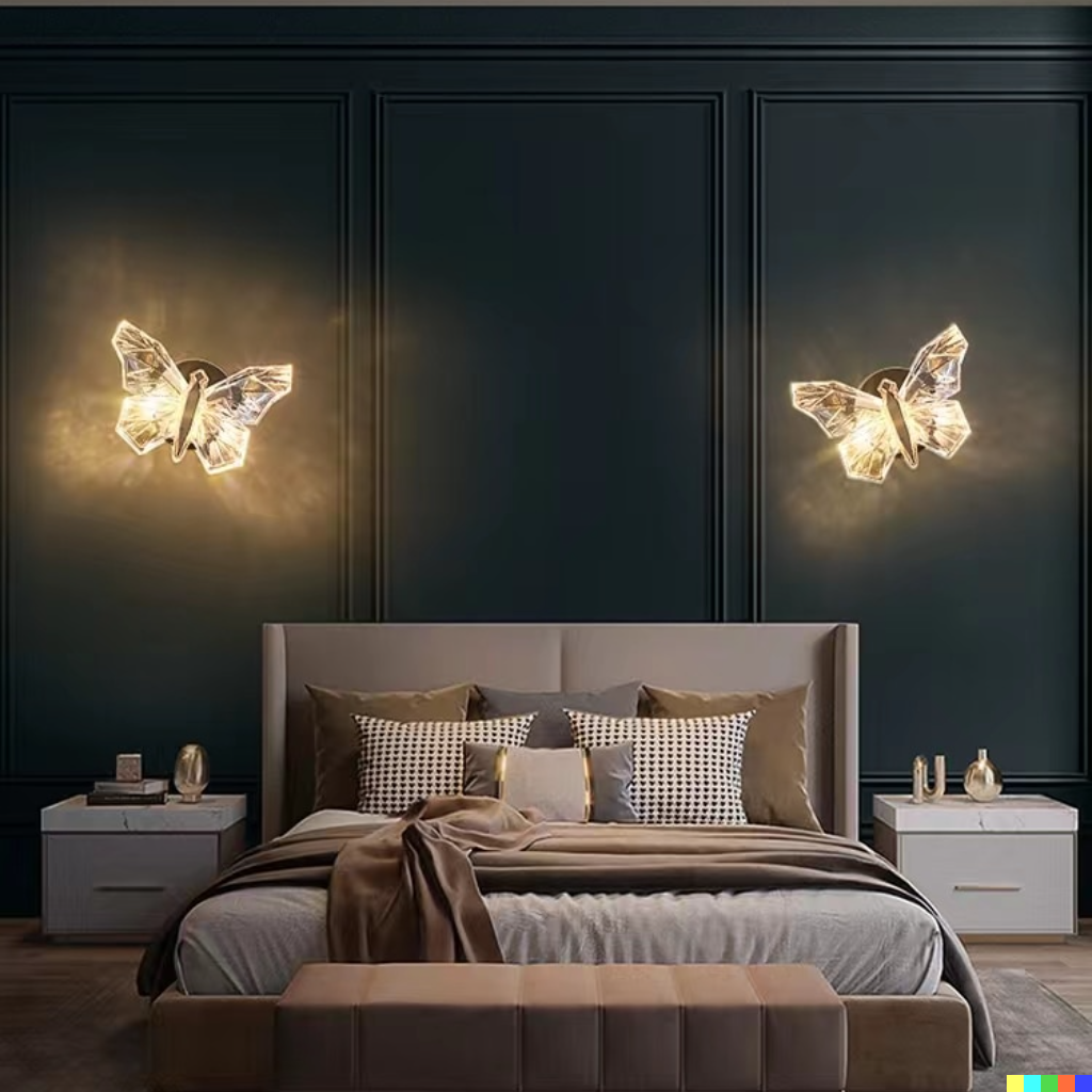 Nordisk Fjäril Vägglampa | Veska