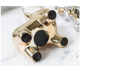 Nordisk Keramisk Bulldog Spargris | Veska