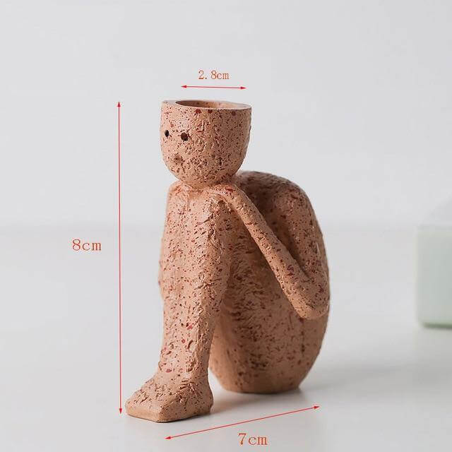 Nordisk Kreativ Klipp Porträtt Blomkrukor | Veska A3