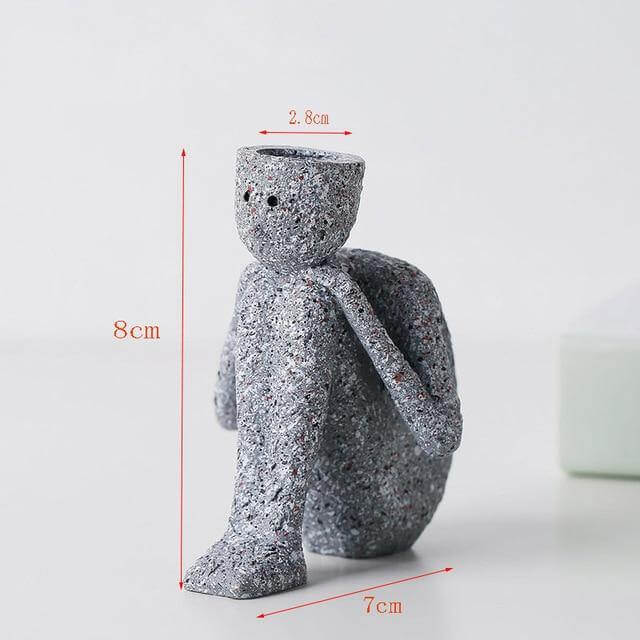 Nordisk Kreativ Klipp Porträtt Blomkrukor | Veska A4