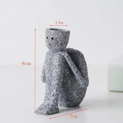 Nordisk Kreativ Klipp Porträtt Blomkrukor | Veska A4
