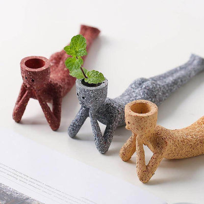 Nordisk Kreativ Klipp Porträtt Blomkrukor | Veska