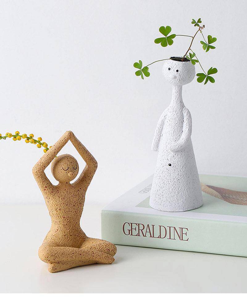 Nordisk Kreativ Klipp Porträtt Blomkrukor | Veska