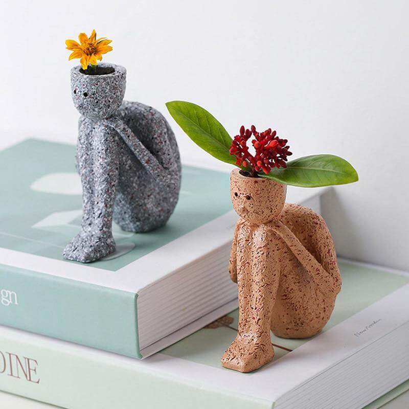 Nordisk Kreativ Klipp Porträtt Blomkrukor | Veska