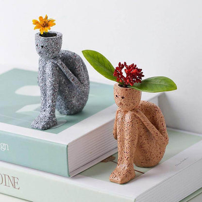 Nordisk Kreativ Klipp Porträtt Blomkrukor | Veska