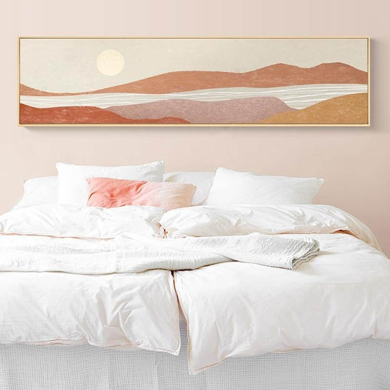 Nordisk Minimal Väggkonst Canvasmålning | Veska