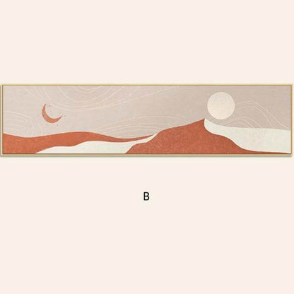 Nordisk Minimal Väggkonst Canvasmålning | Veska B