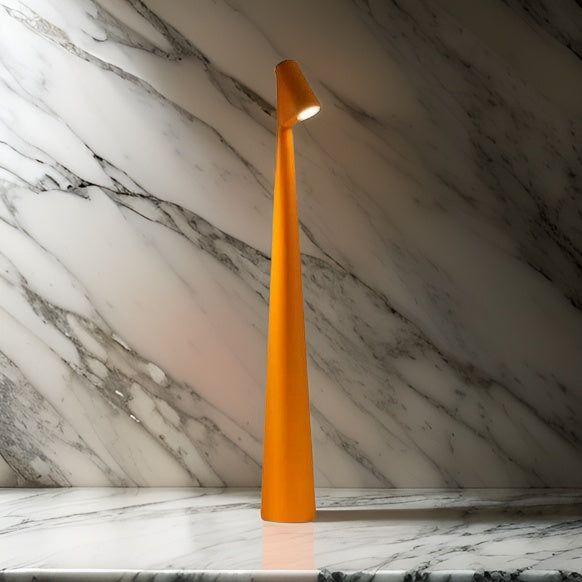 Nordisk Minimalistisk LED Trådlamp Bordslampa | Veska Orange 350mm