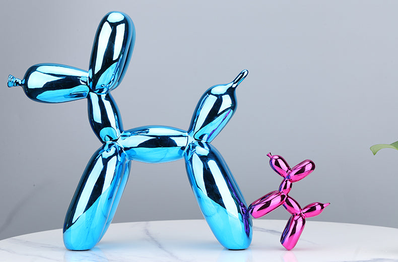 Nordisk Resin Ballonghund Figuriner | Veska