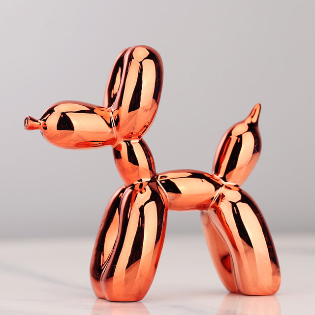 Nordisk Resin Ballonghund Figuriner | Veska Orange