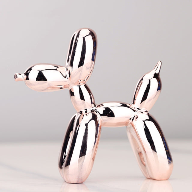 Nordisk Resin Ballonghund Figuriner | Veska Rosa