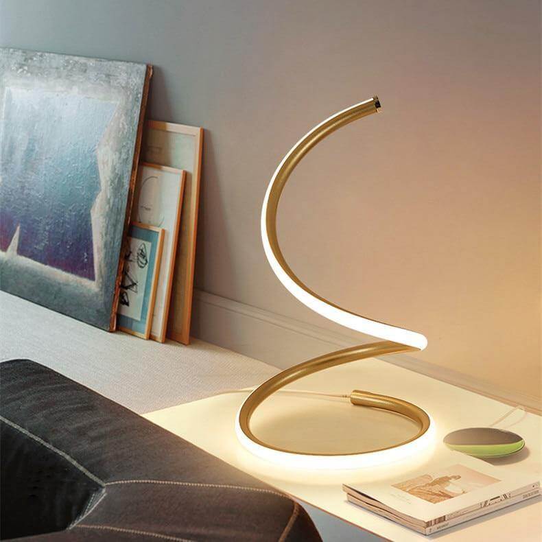 Nordisk Spiral LED Bordslampor | Veska