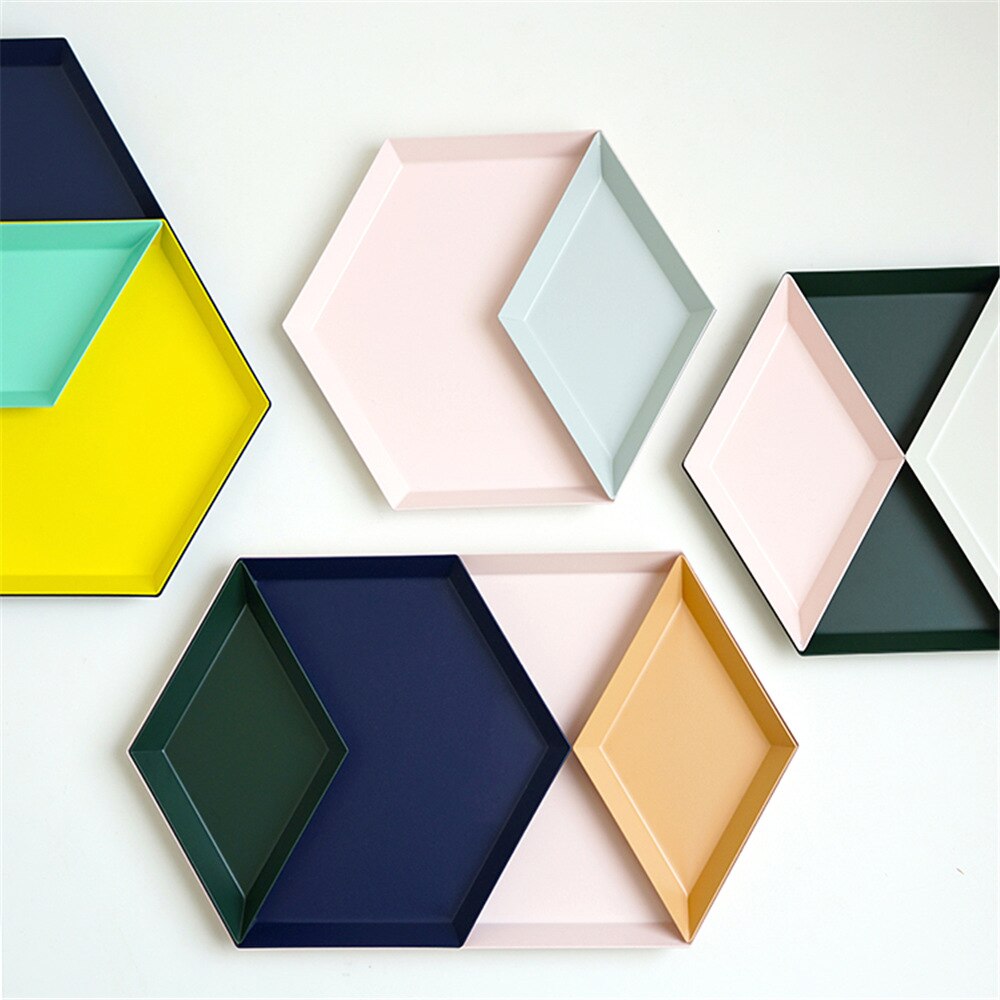 Nordisk Stil Geometrisk Bricka | Veska