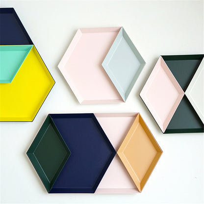 Nordisk Stil Geometrisk Bricka | Veska