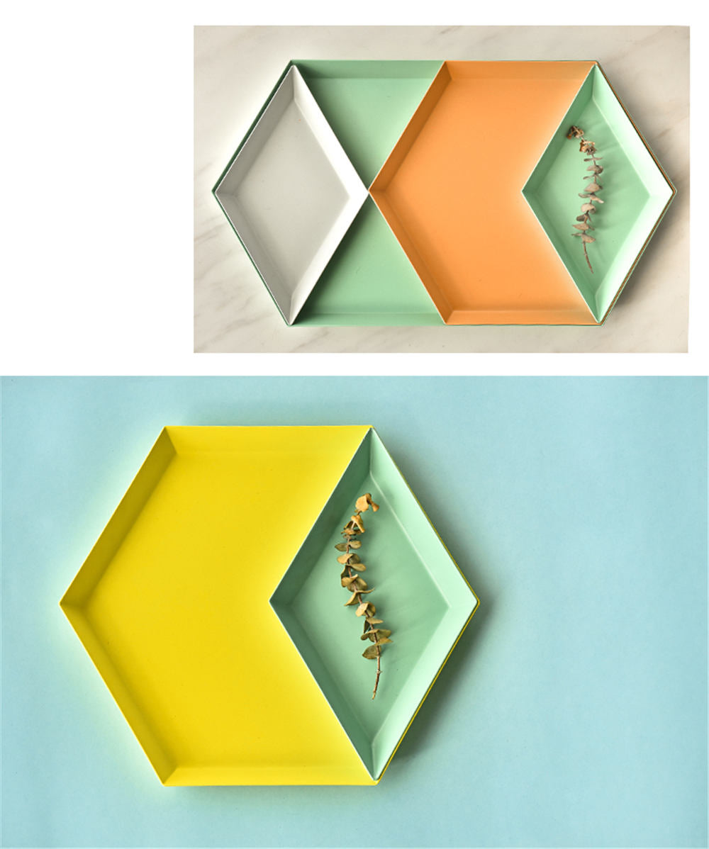 Nordisk Stil Geometrisk Bricka | Veska